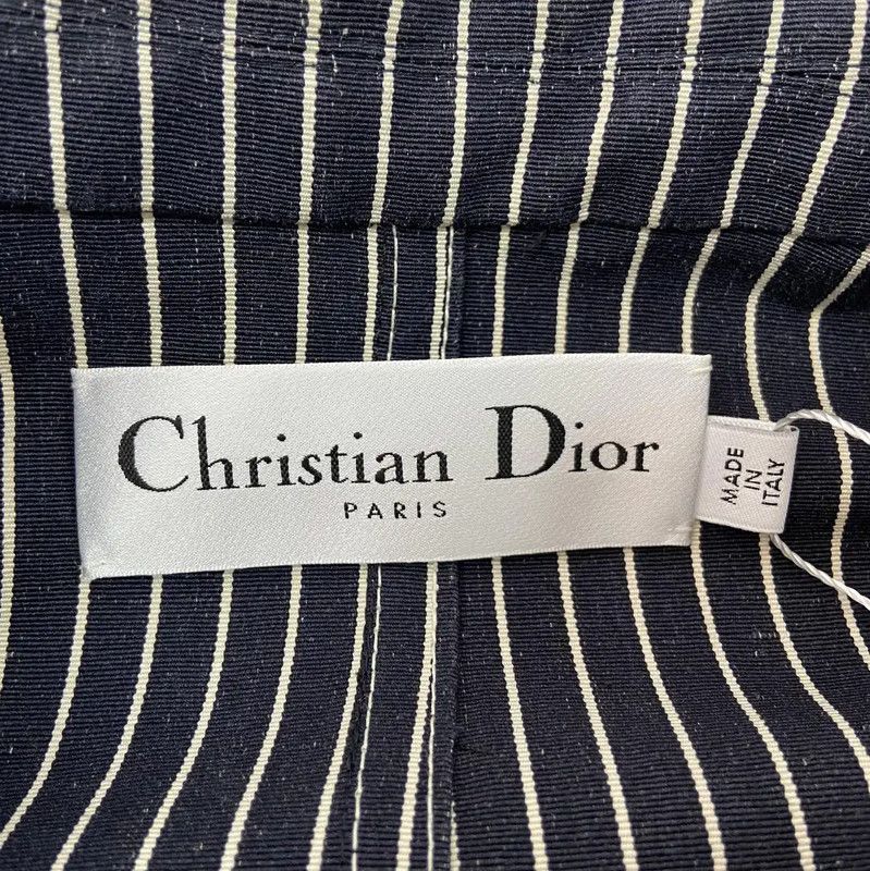 Dior Dior Striped Women's Jacket for Spring and Autumn 0089 Size XS / US 0-2 / IT 36-38 - 7 Thumbnail