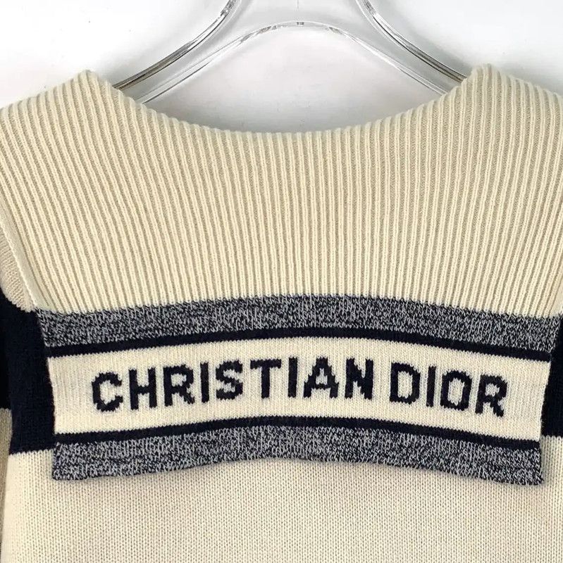 Dior Dior Colorblock Wool Sweater for Women 0089 Size S / US 4 / IT 40 - 5 Thumbnail