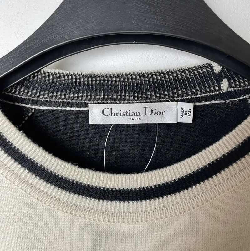 Dior Dior Beige Cashmere Women's Sweater 0089 Size S / US 4 / IT 40 - 3 Thumbnail