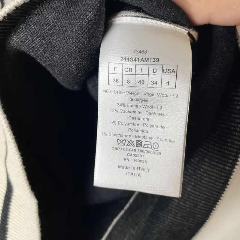 Dior Dior Beige Cashmere Women's Sweater 0089 Size S / US 4 / IT 40 - 4 Thumbnail