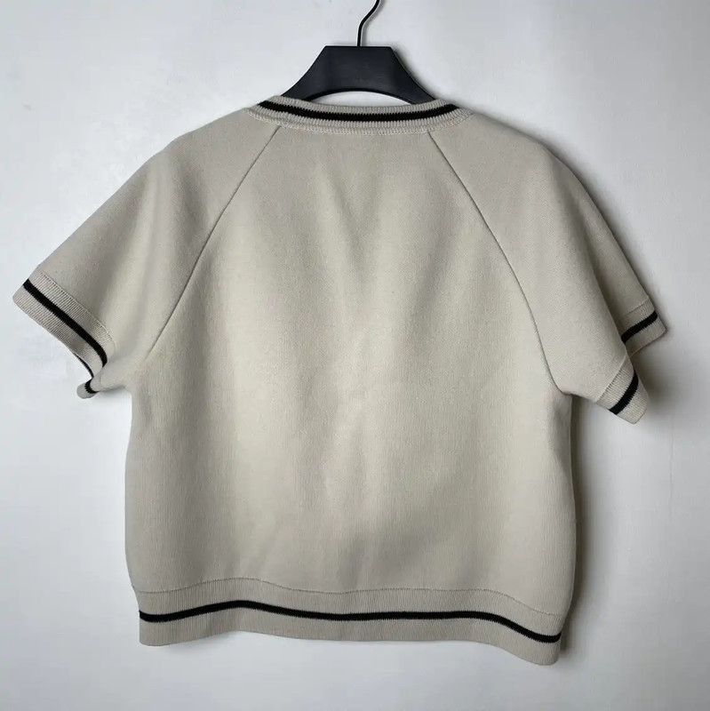 Dior Dior Beige Cashmere Women's Sweater 0089 Size S / US 4 / IT 40 - 2 Thumbnail