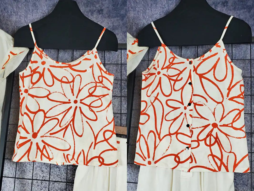 Dior Dior White Logo Print Long Sleeve Top 0089 Size S / US 4 / IT 40 - 6 Thumbnail