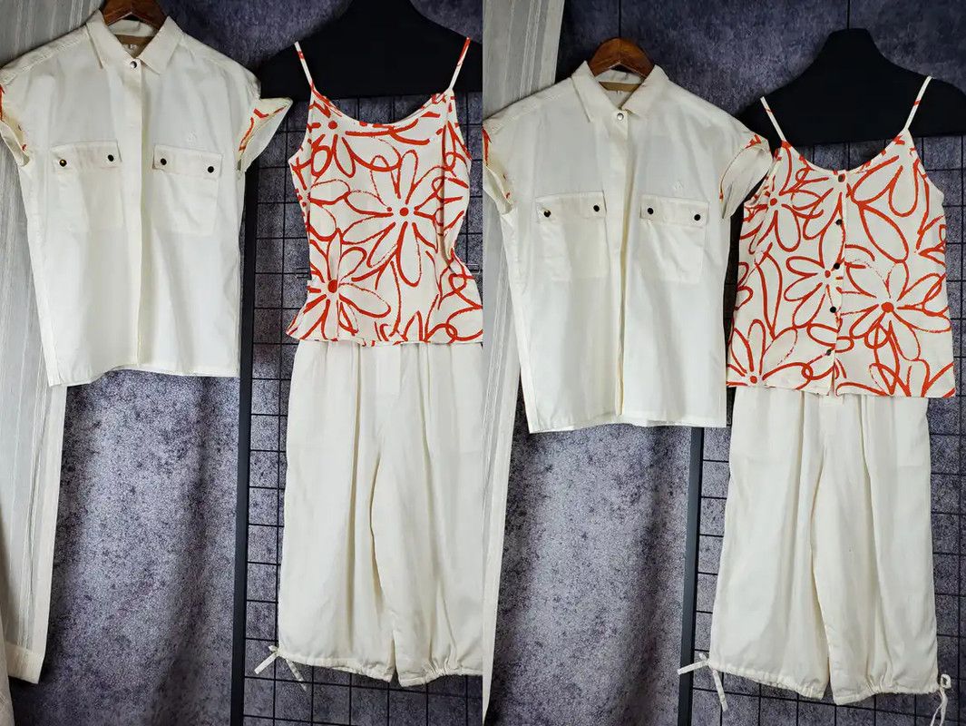 Dior Dior White Logo Print Long Sleeve Top 0089 Size S / US 4 / IT 40 - 2 Thumbnail