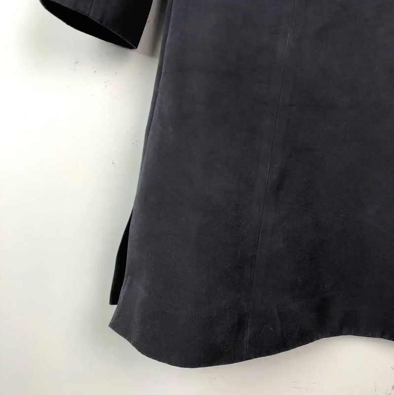 Dior Dior Women's Cotton Navy Trench Coat 0089 Size XS / US 0-2 / IT 36-38 - 4 Thumbnail