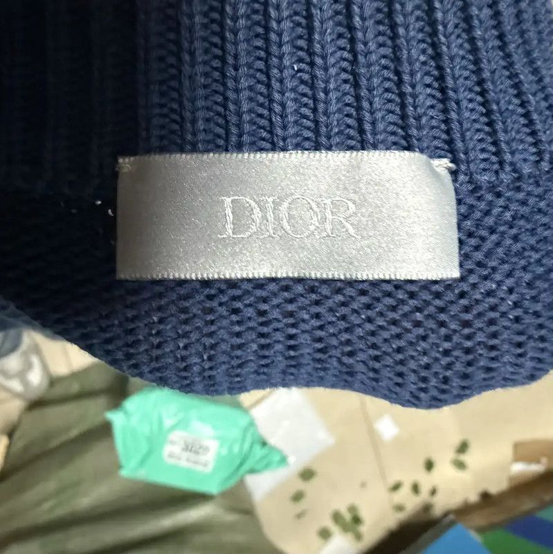 Dior Dior Women's Cotton Pullover in Deep Blue 0089 Size S / US 4 / IT 40 - 3 Thumbnail
