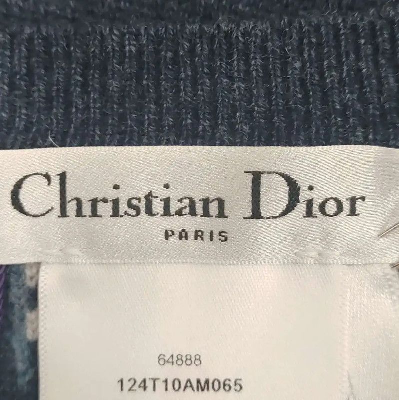 Dior Dior Black Cotton Women's Pullover Sweater 0089 Size S / US 4 / IT 40 - 5 Thumbnail