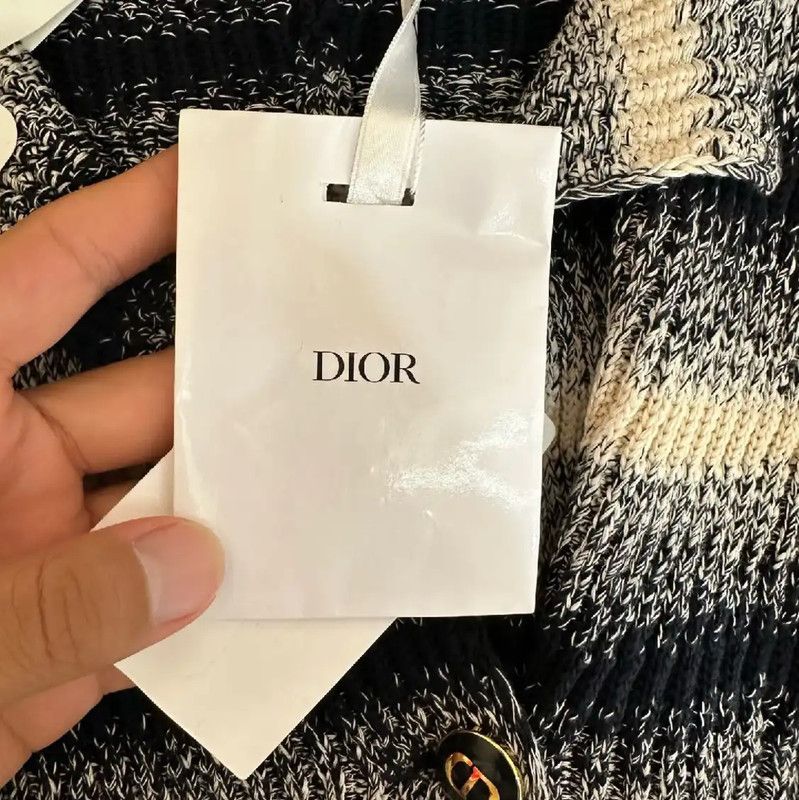 Dior Dior Black Cotton Women's Jacket 0089 Size M / US 6-8 / IT 42-44 - 6 Thumbnail