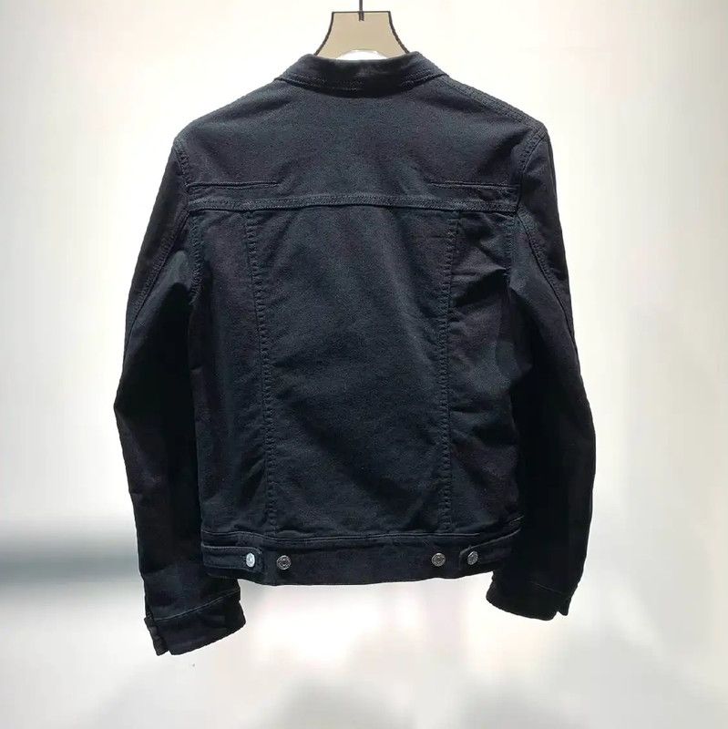 Dior Dior Black Denim Women's Jacket 0089 Size ONE SIZE - 2 Thumbnail