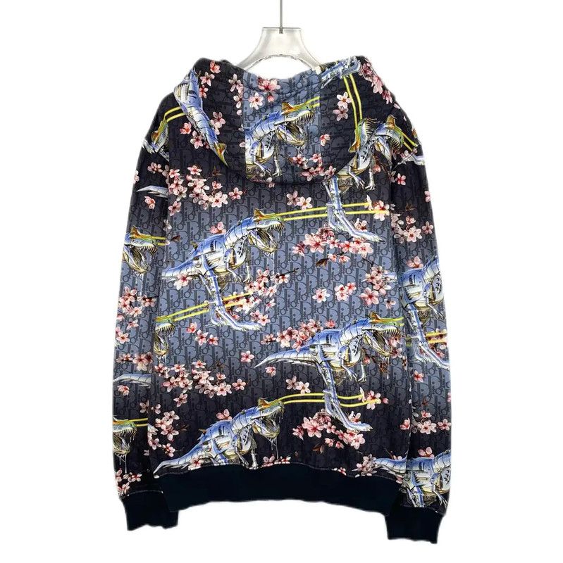 Dior Dior Multicolor Cotton Women's Hoodie 0089 Size M / US 6-8 / IT 42-44 - 2 Thumbnail