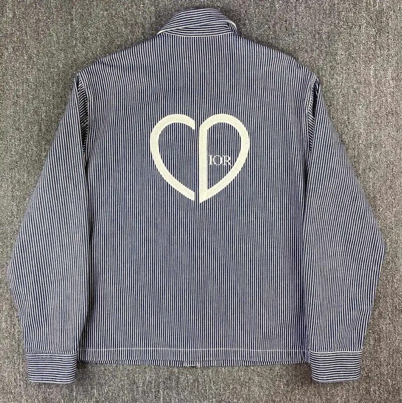 Dior Dior Blue Cotton Women's Jacket 0089 Size L / US 10 / IT 46 - 2 Thumbnail