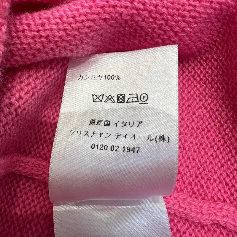 Dior Dior Summer Pink Cashmere Short Sleeve Sweater 0089 Size M / US 6-8 / IT 42-44 - 10 Thumbnail