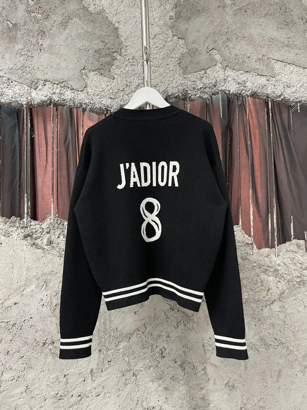 Dior Dior Black Long Sleeve Sweater for Women 0089 Size ONE SIZE - 2 Thumbnail