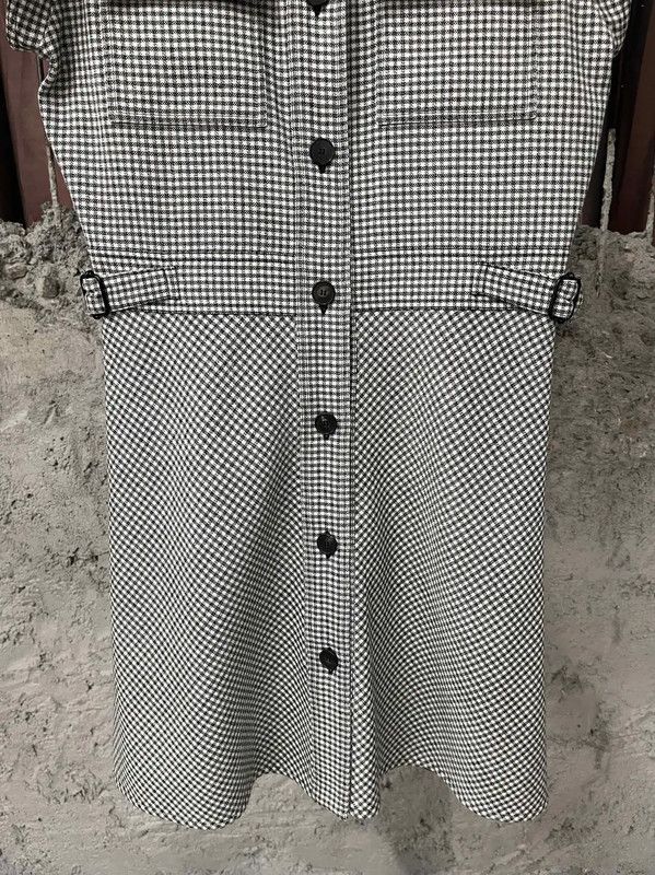 Dior Dior Summer Checkered Sleeveless Dress 0089 Size ONE SIZE - 4 Thumbnail