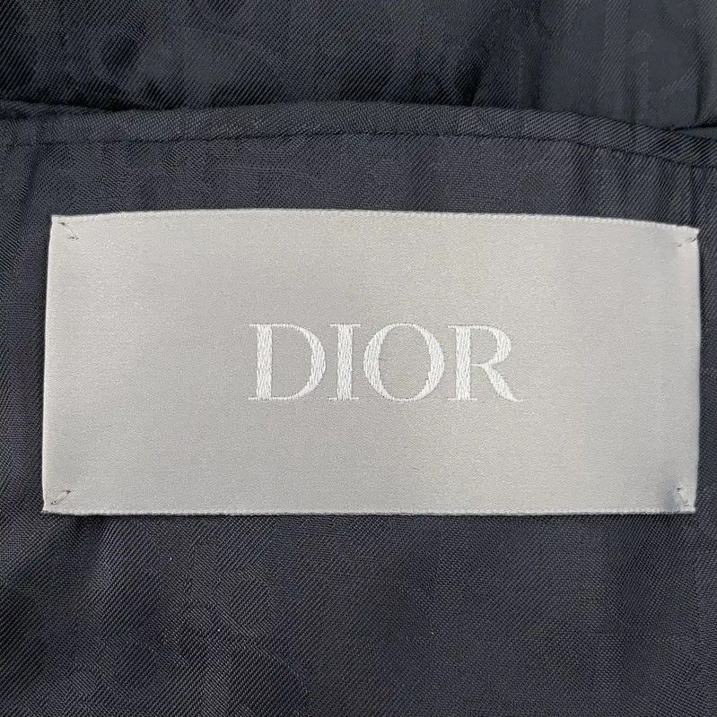 Dior Dior Black Wool Women's Coat L Size 0089 Size L / US 10 / IT 46 - 5 Thumbnail