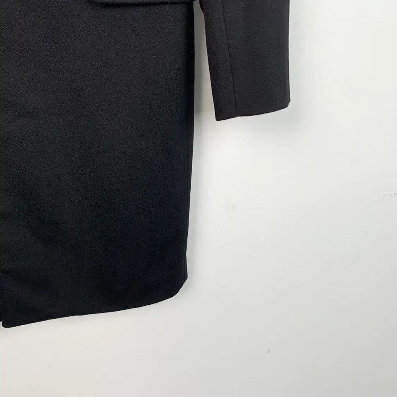 Dior Dior Black Wool Women's Coat L Size 0089 Size L / US 10 / IT 46 - 4 Thumbnail