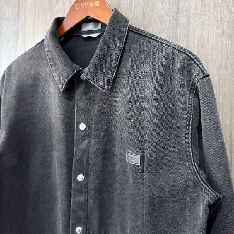 Dior Dior Black Leather Women's Jacket 0089 Size XS / US 0-2 / IT 36-38 - 7 Thumbnail