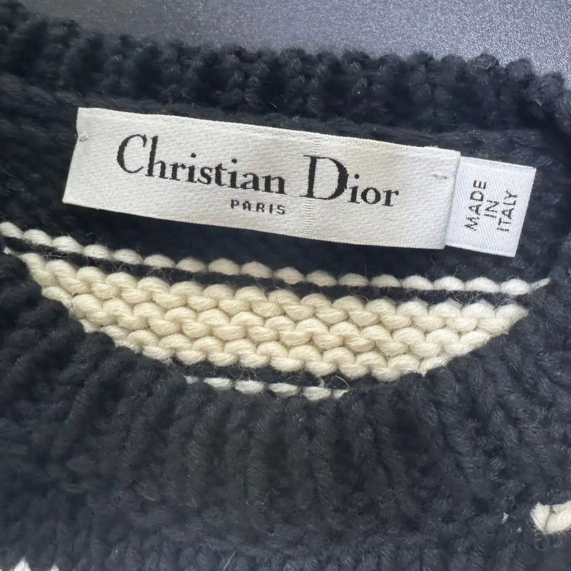 Dior Dior Women's Colorblock Pullover Sweater S 0089 Size S / US 4 / IT 40 - 3 Thumbnail