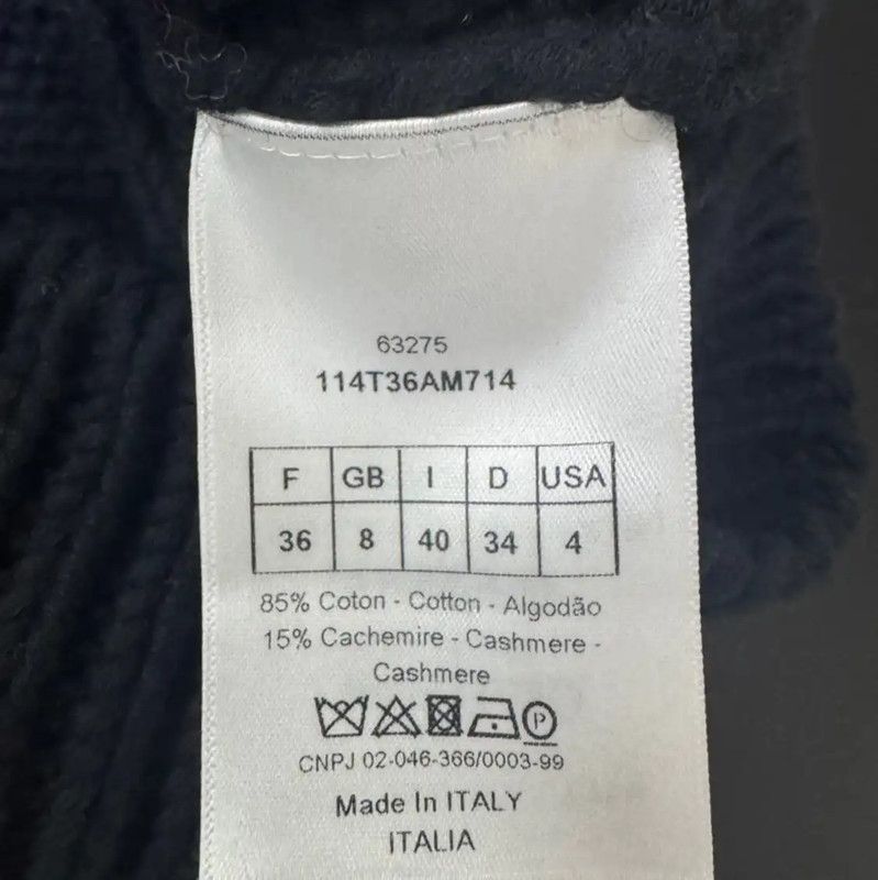 Dior Dior Women's Colorblock Pullover Sweater S 0089 Size S / US 4 / IT 40 - 6 Thumbnail