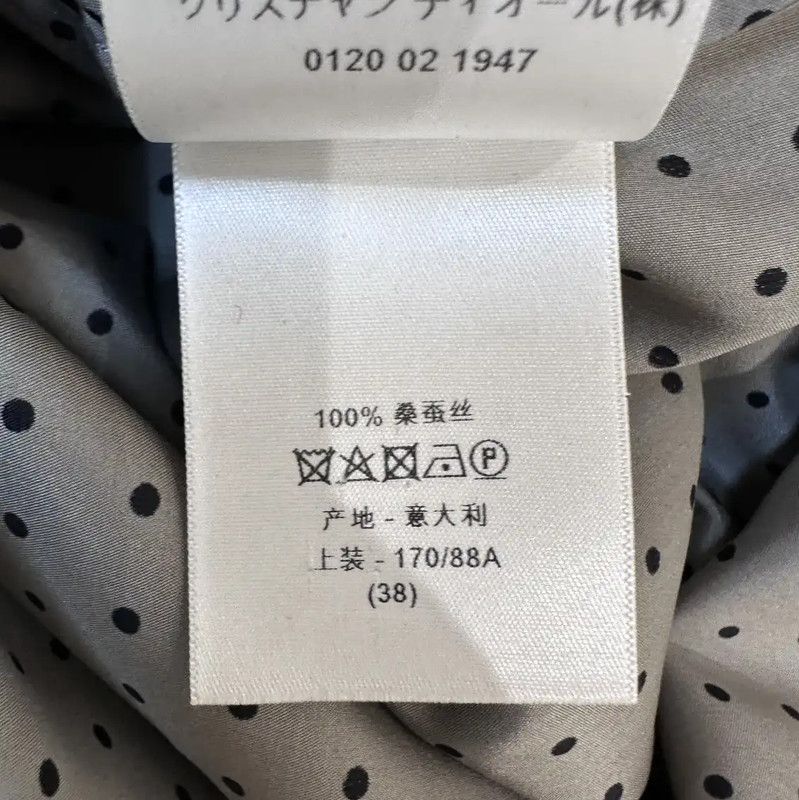 Dior Dior Gray Polka Dot Shirt for Women 0089 Size M / US 6-8 / IT 42-44 - 6 Thumbnail