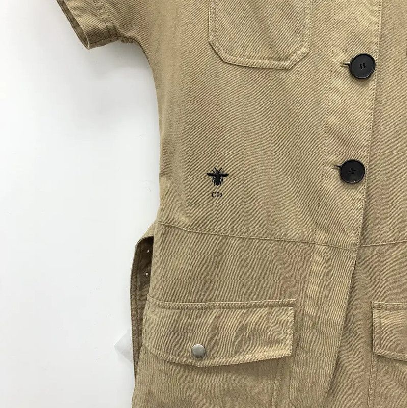 Dior Dior Brown Cotton Casual Pants XS 0089 Size 22" - 4 Thumbnail