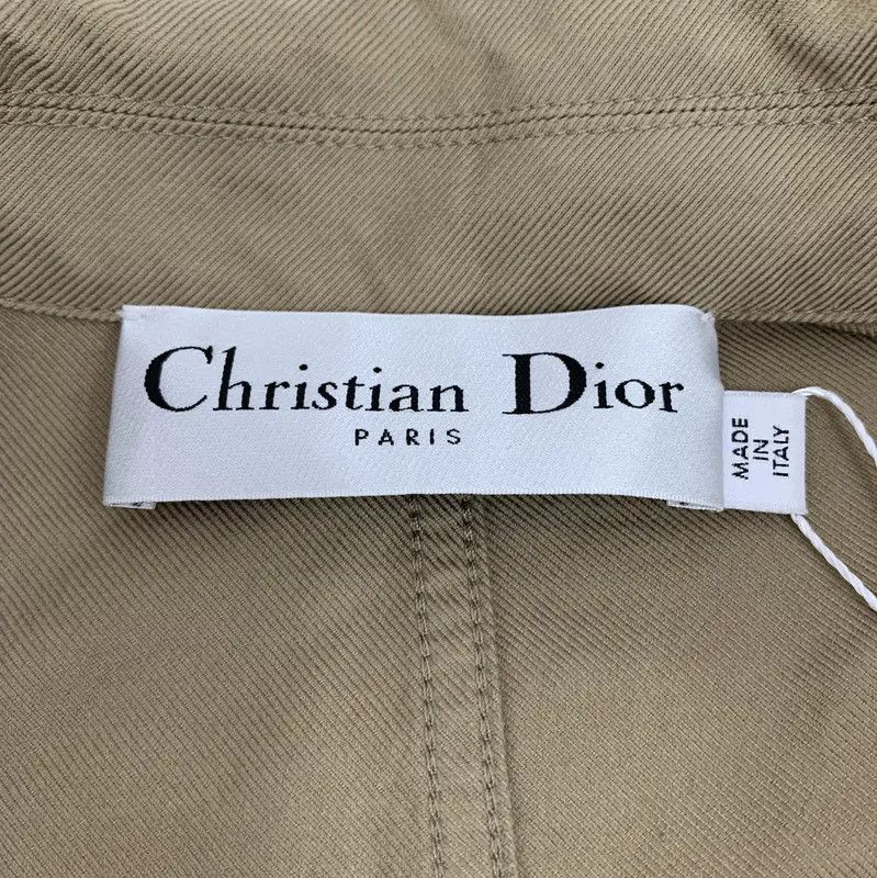 Dior Dior Brown Cotton Casual Pants XS 0089 Size 22" - 7 Thumbnail