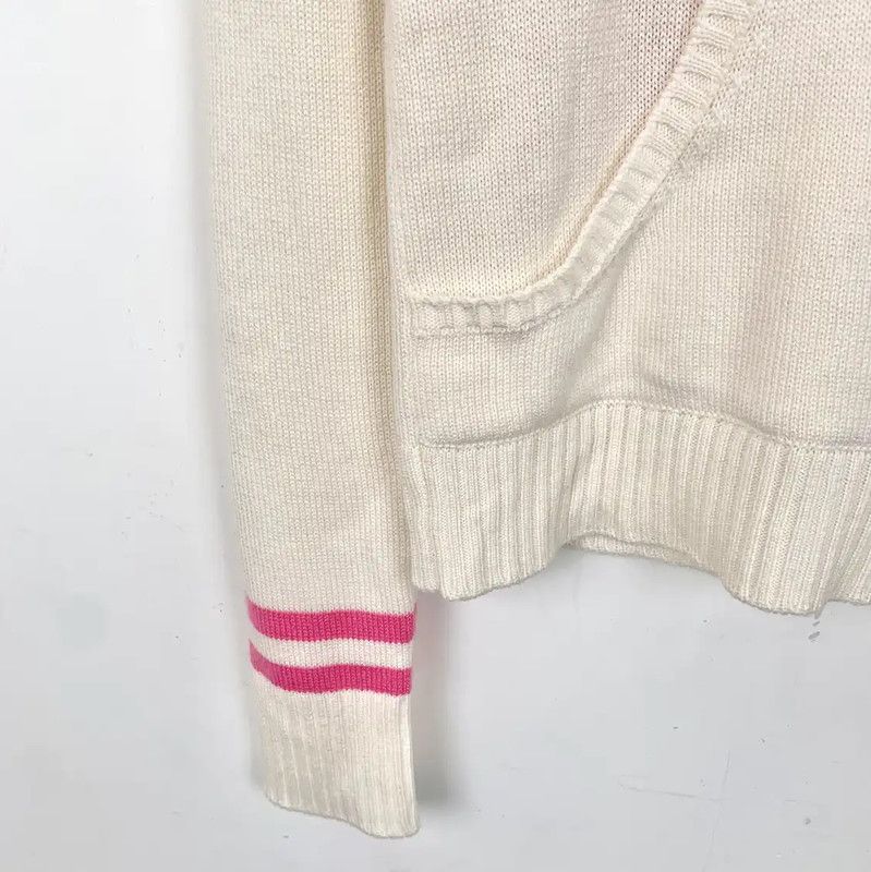Dior Dior Cashmere Sweater with Pink Stripes 0089 Size XXS / US 00 / IT 34 - 4 Thumbnail