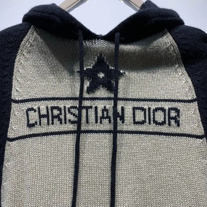 Dior Dior Black Cashmere Hooded Sweater 0089 Size S / US 4 / IT 40 - 5 Thumbnail