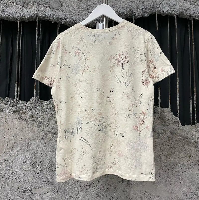 Dior Dior Floral Print Summer T-Shirt 0089 Size M / US 6-8 / IT 42-44 - 2 Thumbnail