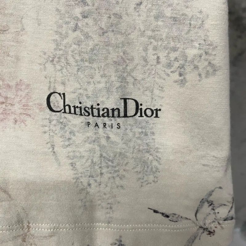 Dior Dior Floral Print Summer T-Shirt 0089 Size M / US 6-8 / IT 42-44 - 5 Thumbnail