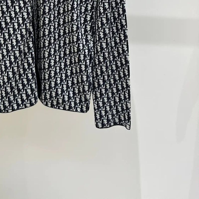 Dior Dior Black Logo Print Long Sleeve Shirt 0089 Size S / US 4 / IT 40 - 3 Thumbnail