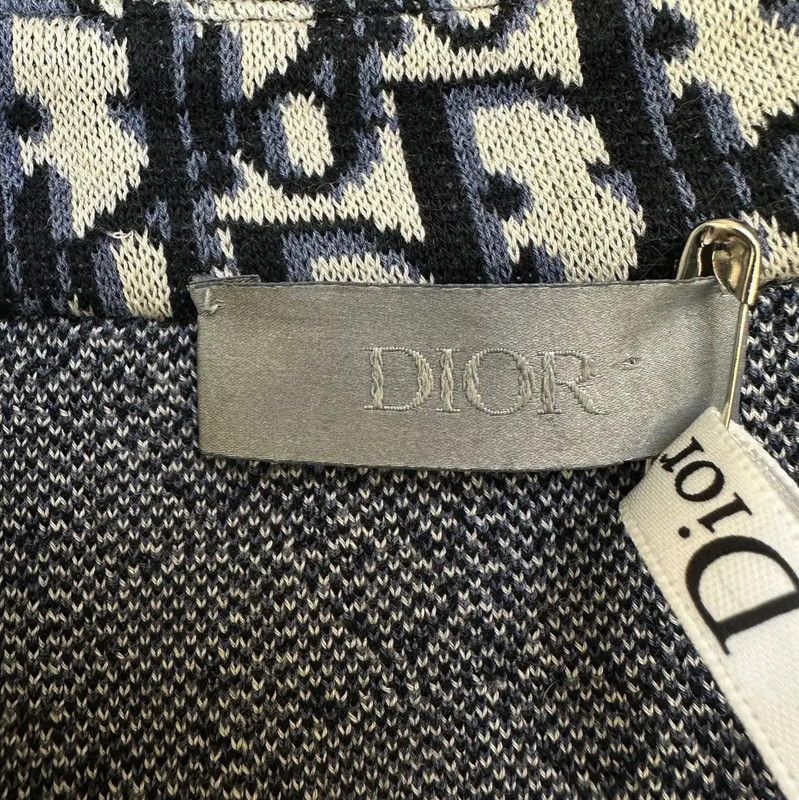 Dior Dior Black Logo Print Long Sleeve Shirt 0089 Size S / US 4 / IT 40 - 7 Thumbnail
