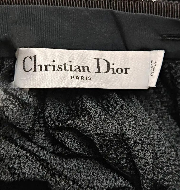 Dior Dior Pleated Midi Skirt for Women 0089 Size 22" - 3 Thumbnail