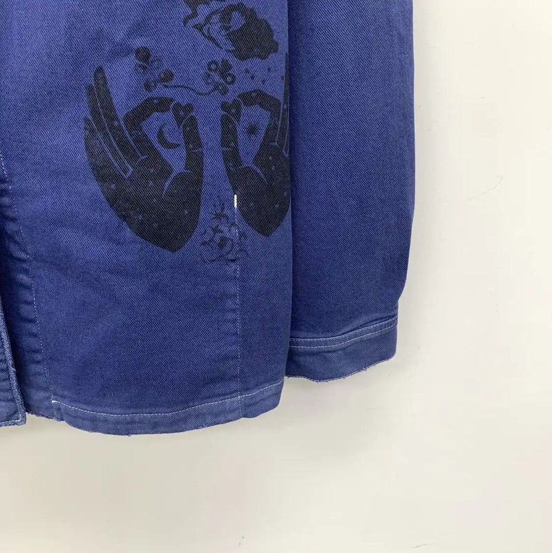 Dior Dior Navy Cotton Women's Jacket 0089 Size S / US 4 / IT 40 - 4 Thumbnail
