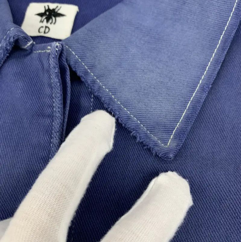 Dior Dior Navy Cotton Women's Jacket 0089 Size S / US 4 / IT 40 - 10 Thumbnail