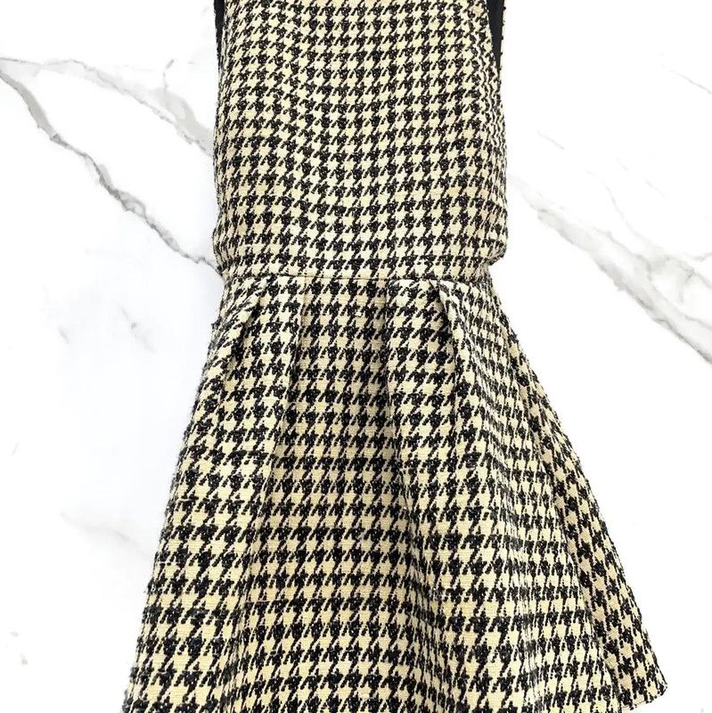 Dior Dior Color-Block Silk Blend Short Dress 0089 Size M / US 6-8 / IT 42-44 - 4 Thumbnail