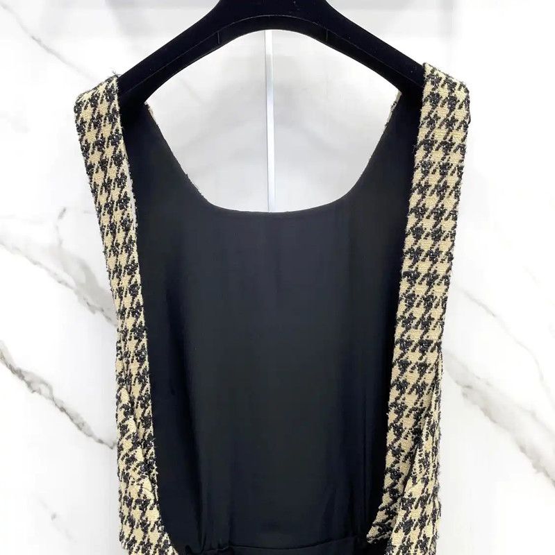 Dior Dior Color-Block Silk Blend Short Dress 0089 Size M / US 6-8 / IT 42-44 - 7 Thumbnail