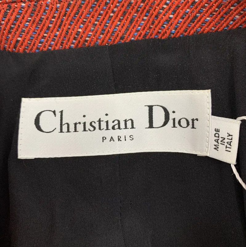 Dior Dior Red Wool Women’s Blazer 0089 Size ONE SIZE - 5 Thumbnail