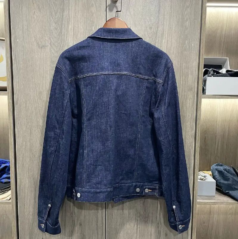 Dior Dior Blue Leather Women's Jacket 0089 Size XS / US 0-2 / IT 36-38 - 2 Thumbnail
