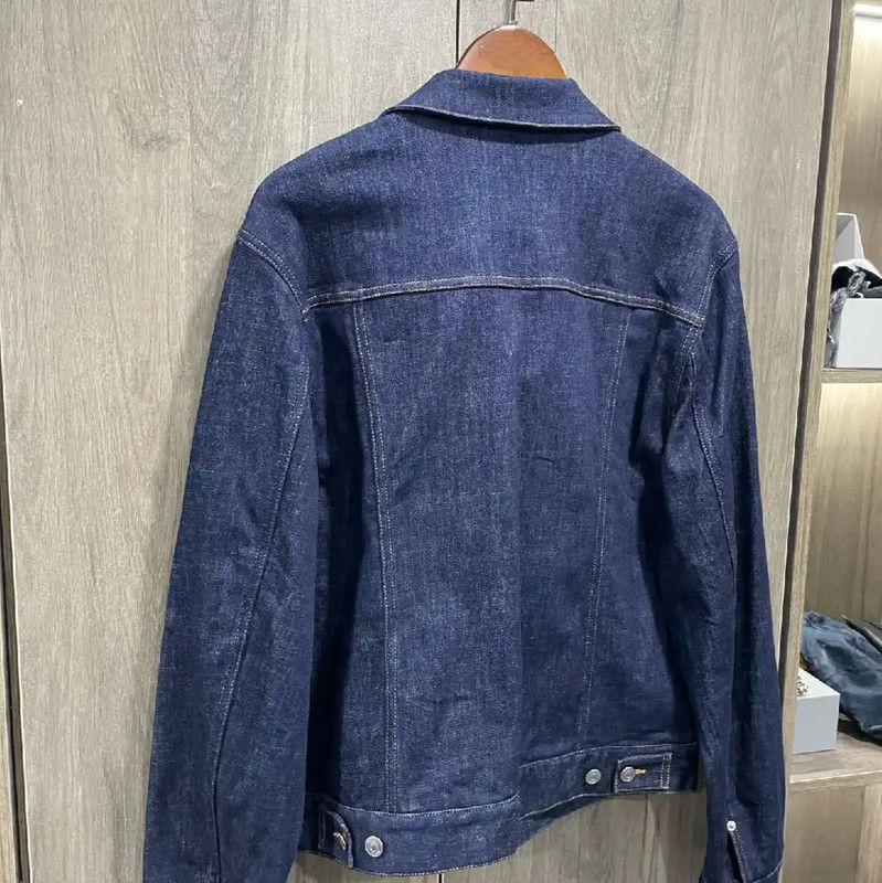 Dior Dior Blue Leather Women's Jacket 0089 Size XS / US 0-2 / IT 36-38 - 3 Thumbnail