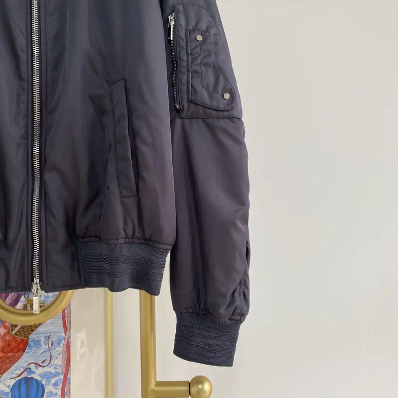 Dior Dior Gray Nylon Women's Jacket 0089 Size L / US 10 / IT 46 - 8 Thumbnail