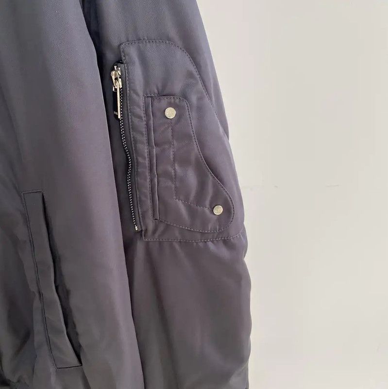 Dior Dior Gray Nylon Women's Jacket 0089 Size L / US 10 / IT 46 - 3 Thumbnail