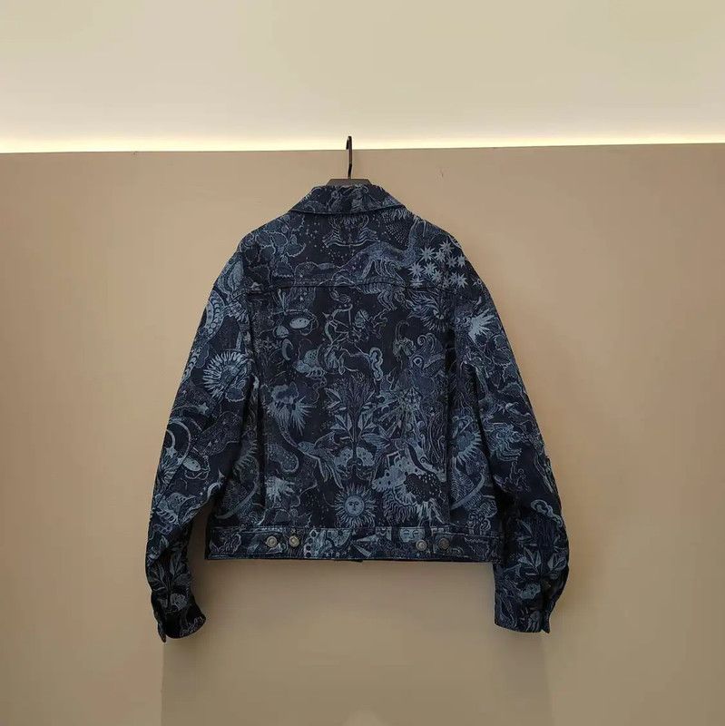 Dior Dior Denim Cardigan in Navy Blue 0089 Size L / US 10 / IT 46 - 2 Thumbnail