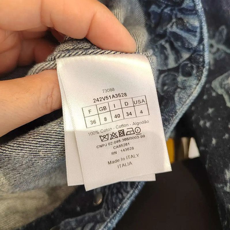 Dior Dior Denim Cardigan in Navy Blue 0089 Size L / US 10 / IT 46 - 5 Thumbnail