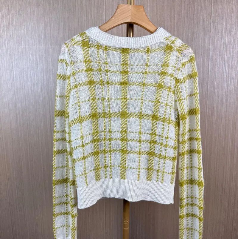 Dior Dior Colorblocked Wool Sweater for Women 0089 Size M / US 6-8 / IT 42-44 - 2 Thumbnail