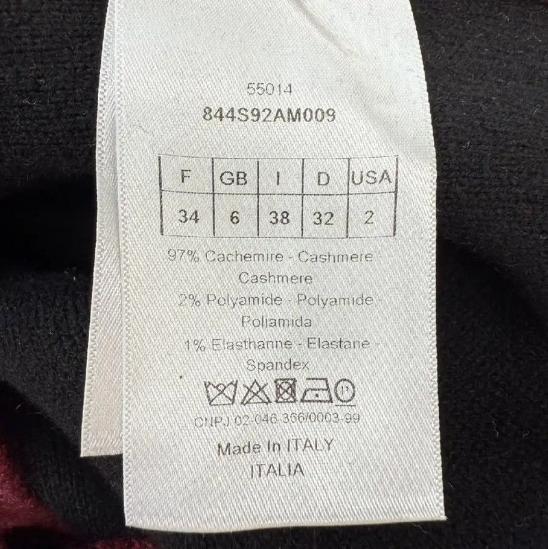 Dior Dior Pink Cashmere Women's Hoodie 0089 Size S / US 4 / IT 40 - 4 Thumbnail