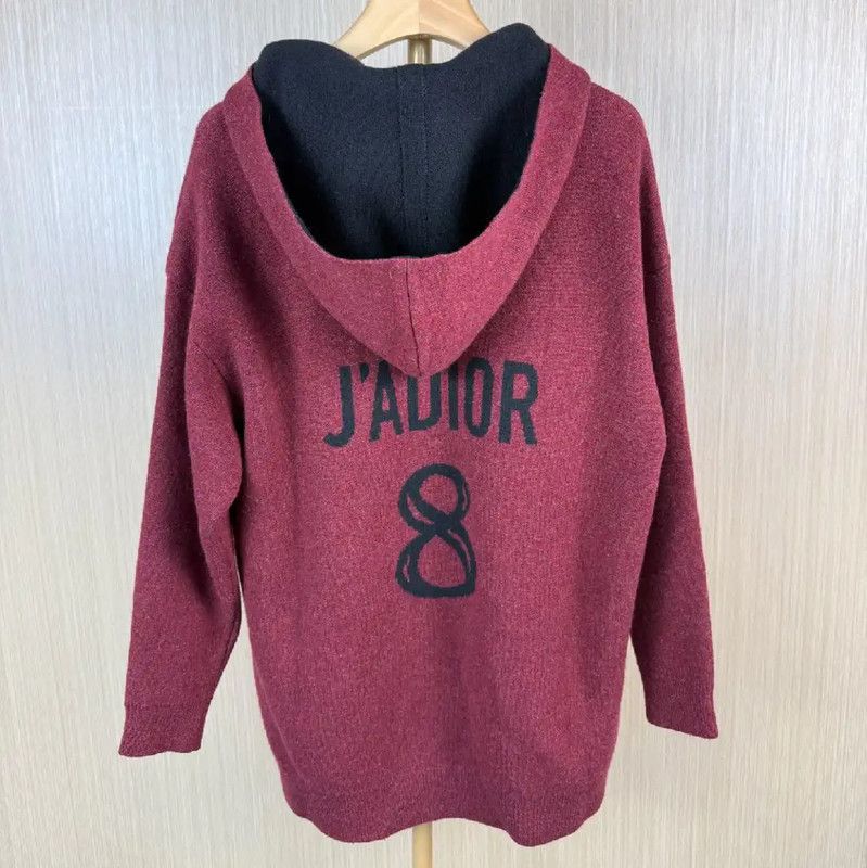 Dior Dior Pink Cashmere Women's Hoodie 0089 Size S / US 4 / IT 40 - 2 Thumbnail