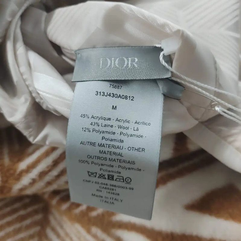 Dior Dior Color-Block Cotton Cardi for Women 0089 Size M / US 6-8 / IT 42-44 - 3 Thumbnail