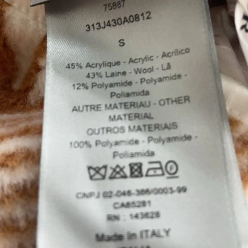 Dior Dior Women's Color Blocked Cardigan in Size S 0089 Size S / US 4 / IT 40 - 4 Thumbnail