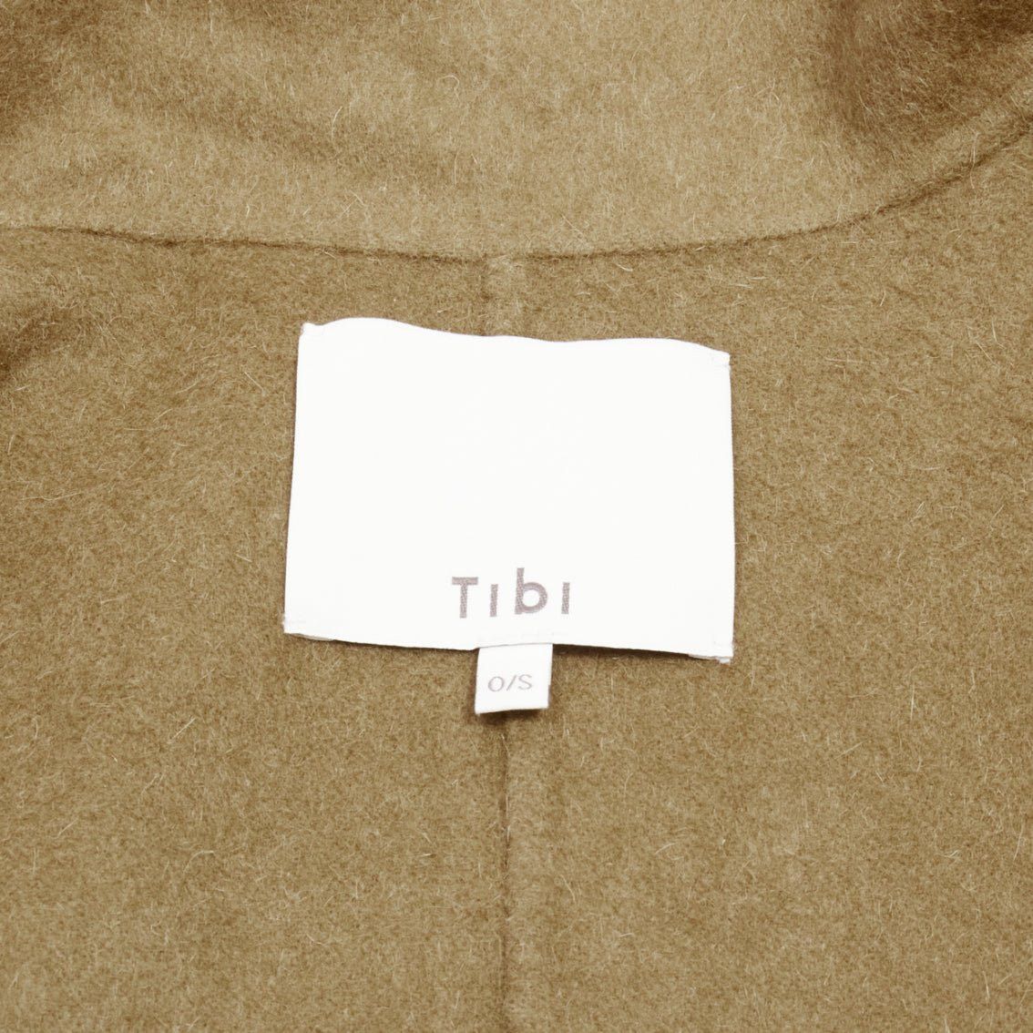 Tibi TIBI brown virgin wool angora cape sleeve high collar coat US0 XS Size XS / US 0-2 / IT 36-38 - 11 Thumbnail