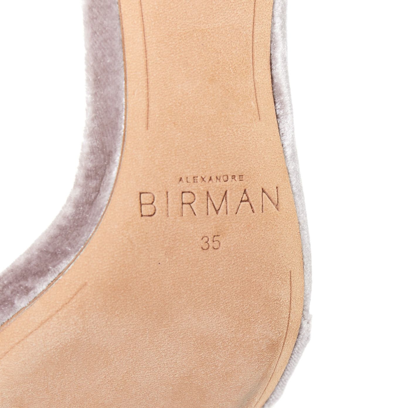 Alexandre Birman ALEXANDRE BIRMAN Clarita blush pink velvet bow tie sandal heels EU35 Size US 5 / IT 35 - 11 Thumbnail